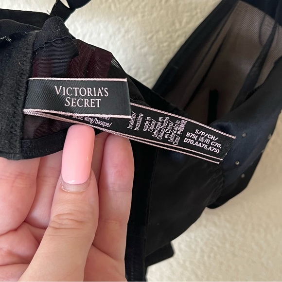 Y2K mcbling sexy Victorias Secret rhinestone bra bralette - Picture 4 of 4